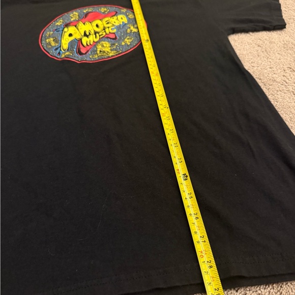 Vintage 00s Y2K Amoeba Music Hollywood Record Store Black Shirt Large - Picture 4 of 5